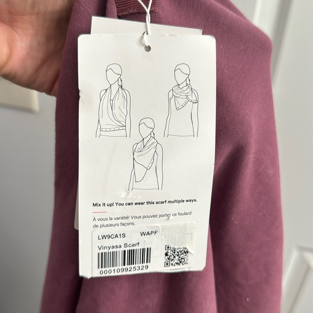 Lululemon Vinyasa Scarf- NWT